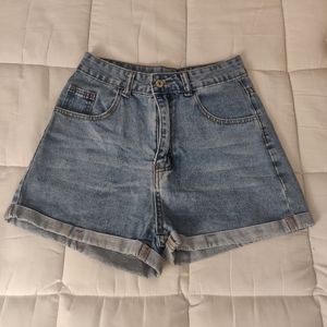 High Rise Denim Shorts Shein Size Small / Extra Small
